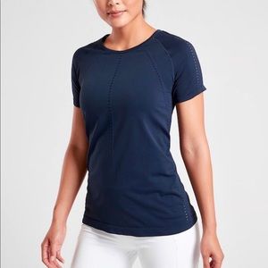 Navy Athleta Foothill Tee